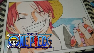 Drawing Akagami Shank | One Piece