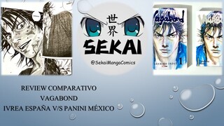 Vagabond Review Comparativo - Ivrea España v/s Panini México [SMC]