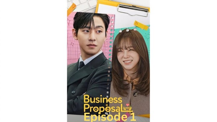 Business Proposal || Episode 1 || k~drama in Hindi dubbed
