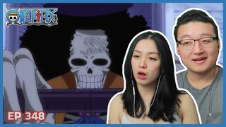 BROOK CAN FIGHT?!? 🔥⚔ | One Piece Episode 348 Couples Reaction & Discussion