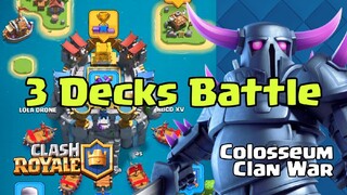 Clash Royale - Colosseum Clan War Epic Battle