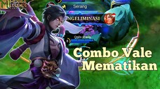 Combo VALE Paling Mematikan !! Musuh Sampai Ga Berkutik😱
