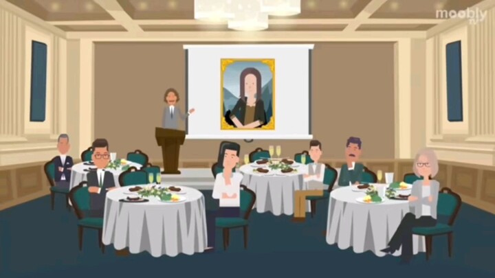 The Mona Lisa painting