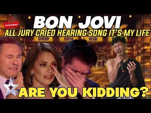 American Got Talent Beautiful voice from the Philippines makes the jury cry when they hear Bon Jovi