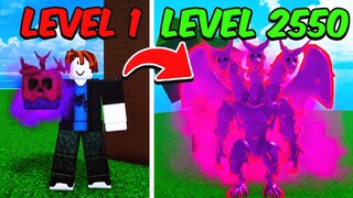 Noob To MAX LEVEL Venom in Blox Fruits [FULL MOVIE]