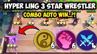 COMBO AUTO WIN MAGIC CHESS?! LING BINTANG 3 WRESTLER ! UPDATE TERBARU COMBO MAGIC CHESS 2022