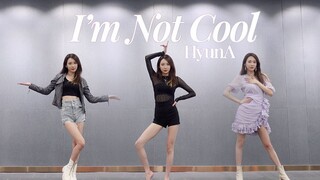 A dance accompanied by "I'm not cool"