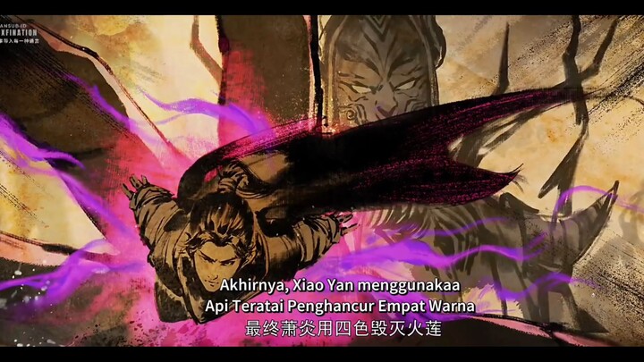 battle through the heavens episode 133 detik detik xiaoyan naik tanah dau zun🔥