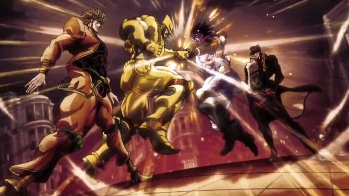 คลิปต้นฉบับ JOJO vs DIO