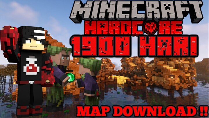 1900 HARI DI MINECRAFT HARDCORE TANPA TIDUR !!!