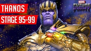 FINALLY!! Beating THANOS stage 95 to 99! FIRST TIME EVER! - Marvel Future Fight