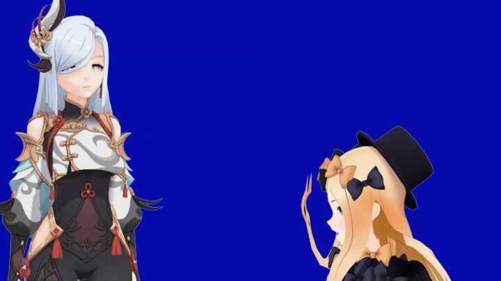 The Furious Blonde Woman and the Suddenly Appearing Shin He (with Usage Example)