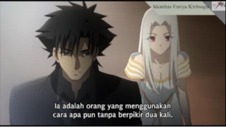 Fate/Zero - Eps 1 Identitas Emiya Kiritsugu!!!