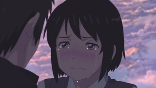 Fortunately, from Mitsuha's perspective, Taki came to see her the next day.