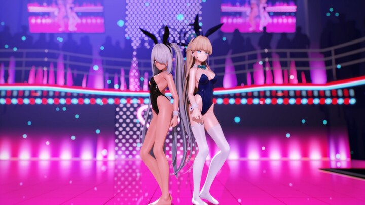 【MMD/Azure Files】Asuma Toki & Shiromi Lori [Bunny Girl] T-ARA - Sugar Free