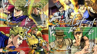 All Unique Dual Heat Attacks - JoJo's Bizarre Adventure: Eyes of Heaven (60FPS)