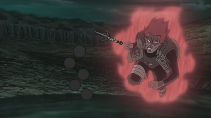 4K | Guy Opens the 8th Gate Against Madara - Naruto Shippuden |