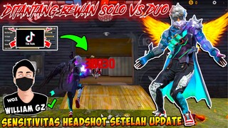 WILLIAM GZ SENSI VVIP❗Sensitivitas Auto Headshot Terbaik Update 2022 🎯 Sensitivitas + HUD + Dpi