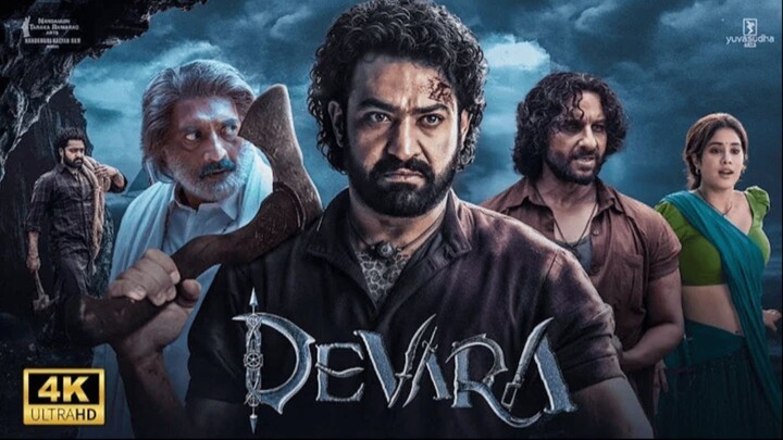Devara 2024 Dual Audio [Hindi ORG-Telugu] BluRay H264 AAC 720p