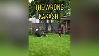 The wrong Kakashi anime naruto kakashi jujutsukaisen gojousatoru manga fy