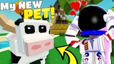 My NEW PET COW 🐮 - Roblox Islands (10)
