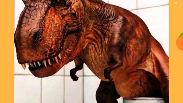 trex can't reach to tissue 🤣😂