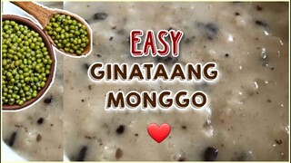 PAANO MAGLUTO NG GINATAANG MUNGGO | EASY WAY