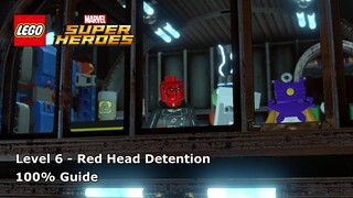 #6 Red Head Detention 100% Guide - LEGO Marvel Super Heroes