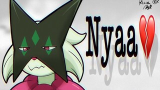Fanart Meowscarada from Pokemon Sybau💔