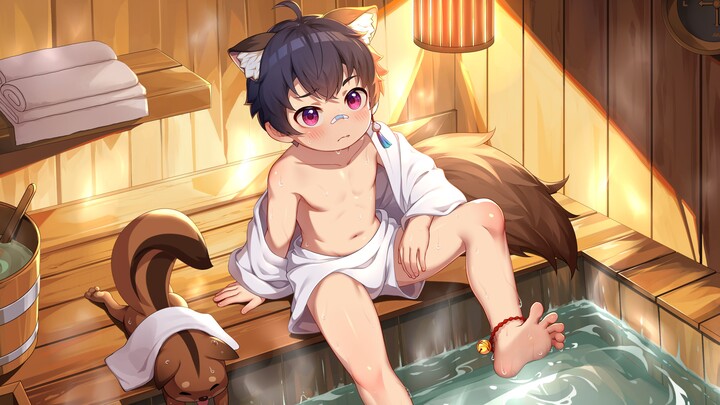 Private bath! No trespassing!