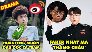 Update LMHT: Drama huanfeng bị tố bạo hành, dọa đầu độc cả Weibo cũ - Faker nhát ma cháu Gumayusi