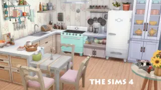 【The Sims 4】Quick Build-Girl Style Single Sweet Apartment NOCC
