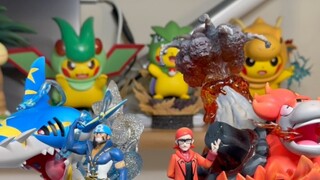 Can the Pokémon statue veteran come to make the illustrations to reduce the dimension? PC Hut Megalo