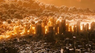 地球停止自转，太阳所照之处全部融化