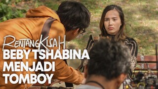 Behind The Scenes Rentang Kisah - Beby Tshabina menjadi tomboy  I   Disney+ Hotstar