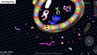 Slither.io A.I. 200,000+ Score Epic Slitherio Gameplay #92 16