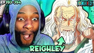 We Met GOL D. ROGERS'S "VICE CAPTAIN" Silvers Rayleigh in One Piece! | One Piece EP 393-394 Reaction