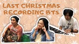 "LAST CHRISTMAS" recording BTS