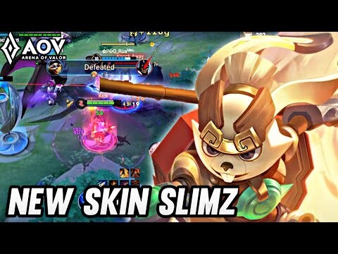 NEW SKIN SLIMZ SUMERU LANCER GAMEPLAY - ARENA OF VALOR