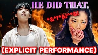JUNGKOOK'S EXPLICIT PERFORMANCE 🔥!!! 정국 (Jung Kook) 'Seven (feat. Latto)' Performance Video REACTION