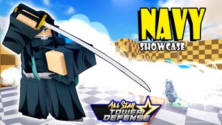 NAVY (SHADOW ISLAND RAID UNIT) SHOWCASE - ALL STAR TOWER DEFENSE