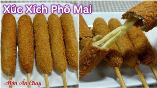 Cách Làm XÚC XÍCH PHÔ MAI CHAY Thơm Ngon Siêu Đơn Giản | Món Chay Ngon Bà Mẹ Quê.