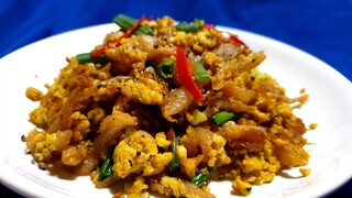 Món chay - CỦ CẢI MUỐI XÀO TRỨNG CHAY món chay ngon dễ làm - Thanh cooking