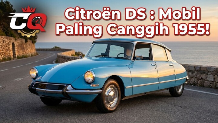 Citroën DS - Mobil Paling Canggih ditahun 1955!