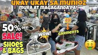 SALE 50% off!ukay shoes & bags GARMENTS P49 lang!mura at magaganda pa!jbl munioz update!