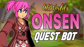 AQW - ONSEN Merge Shop Items and Quests Bot | Grimoire 3.8+ PRO