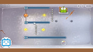 Chơi game Cut the Rope_ Foil Box (màn 16 - 25) #gametot