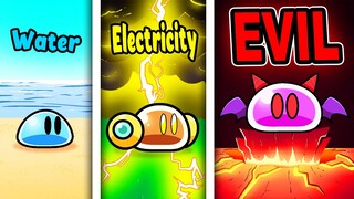 Evolving Pet Slimes To MAX Level In Slime Quest