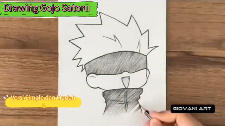 Drawing Gojo Anime Populer 2026