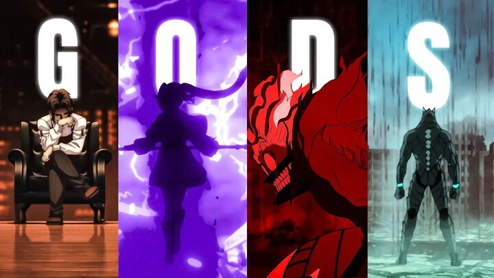 Best Anime Fights 2024 「AMV 」 - Gods